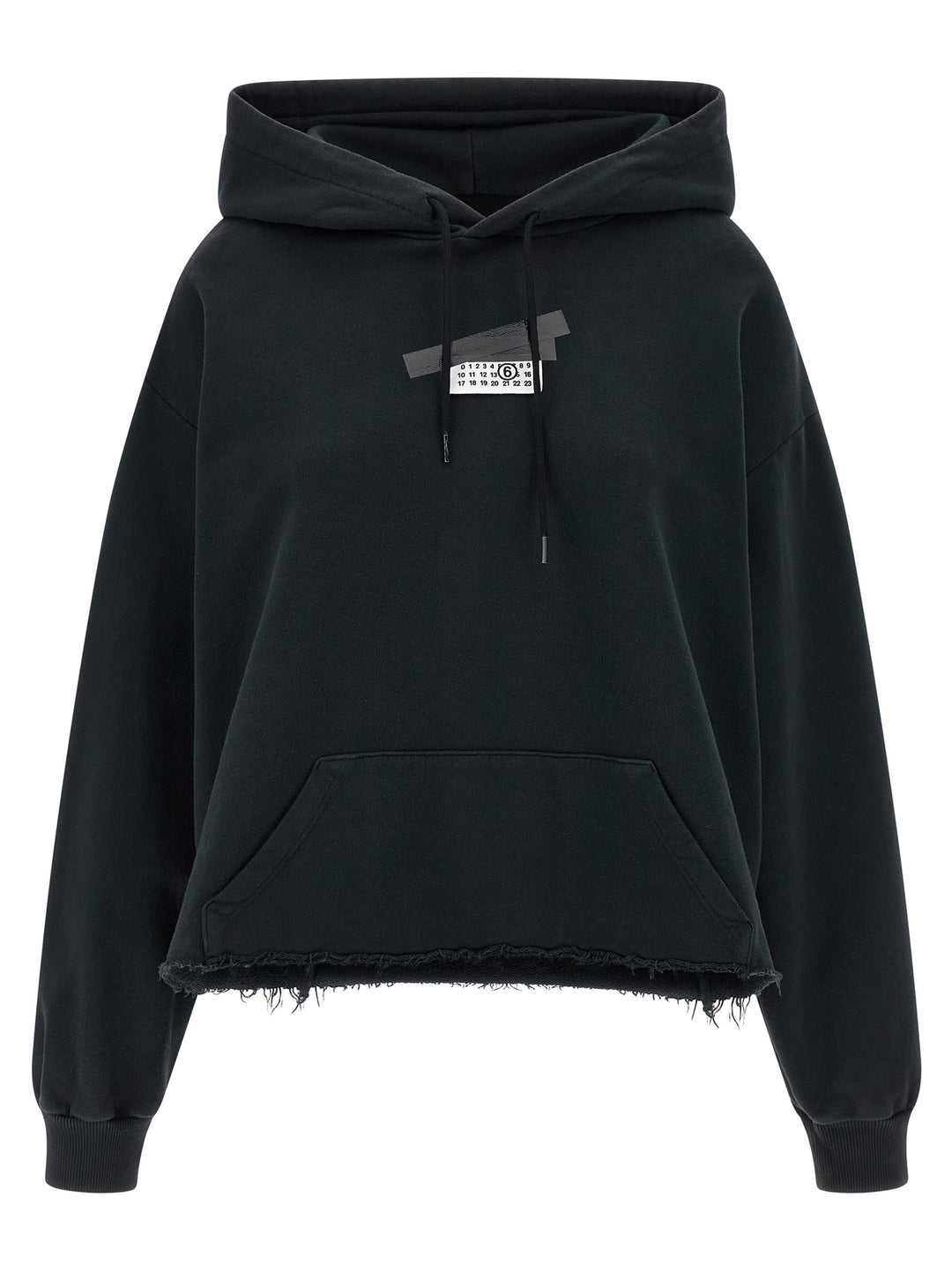 Mm6 Maison Margiela Numeric Signature Mm6 Sweatshirt - Black | e2513e668711de288f227594fc0d9c9d9fdffe2d