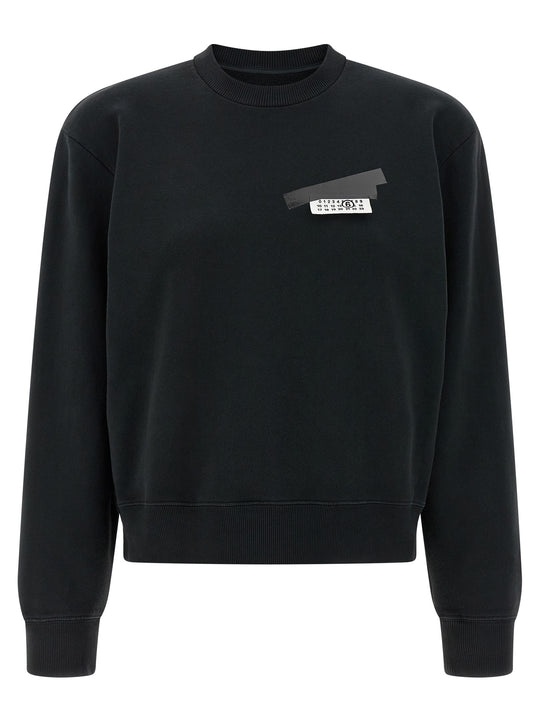 Numeric Signature Mm6 Sweatshirt Black