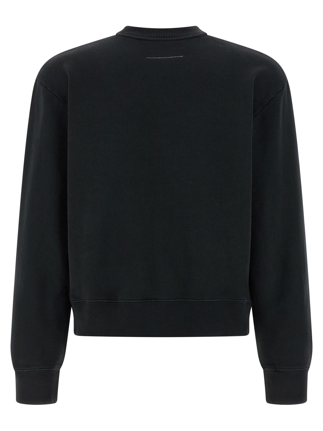 Mm6 Maison Margiela Numeric Signature Mm6 Sweatshirt - Black | a884ca2b28e83fc46d85bf2eec50ecfb25973406