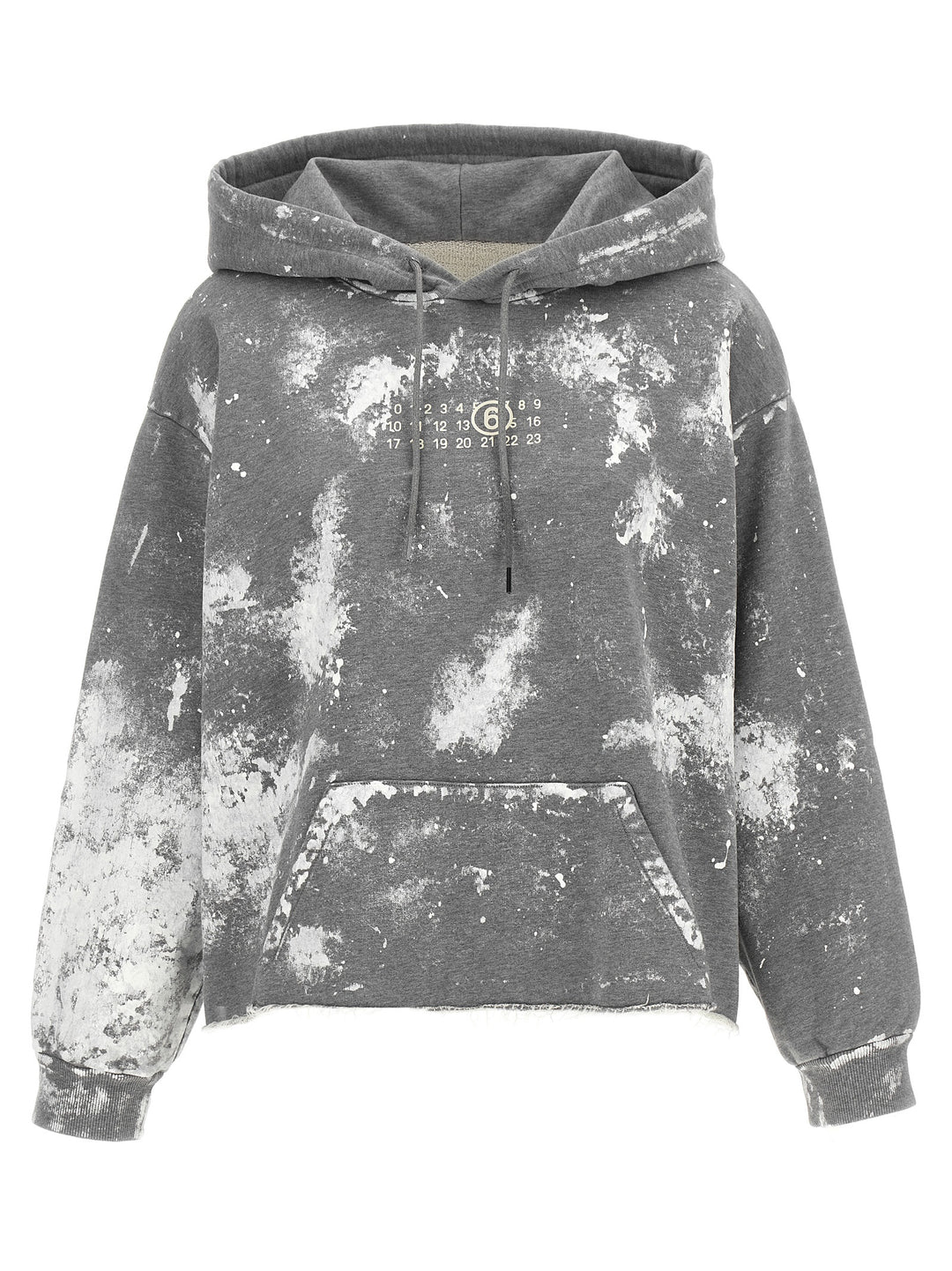 Mm6 Maison Margiela Numeric Signature Mm6 Sweatshirt - Gray | 5dedf9fa3994c1ddc6b66045c2ad76b024ac8af6