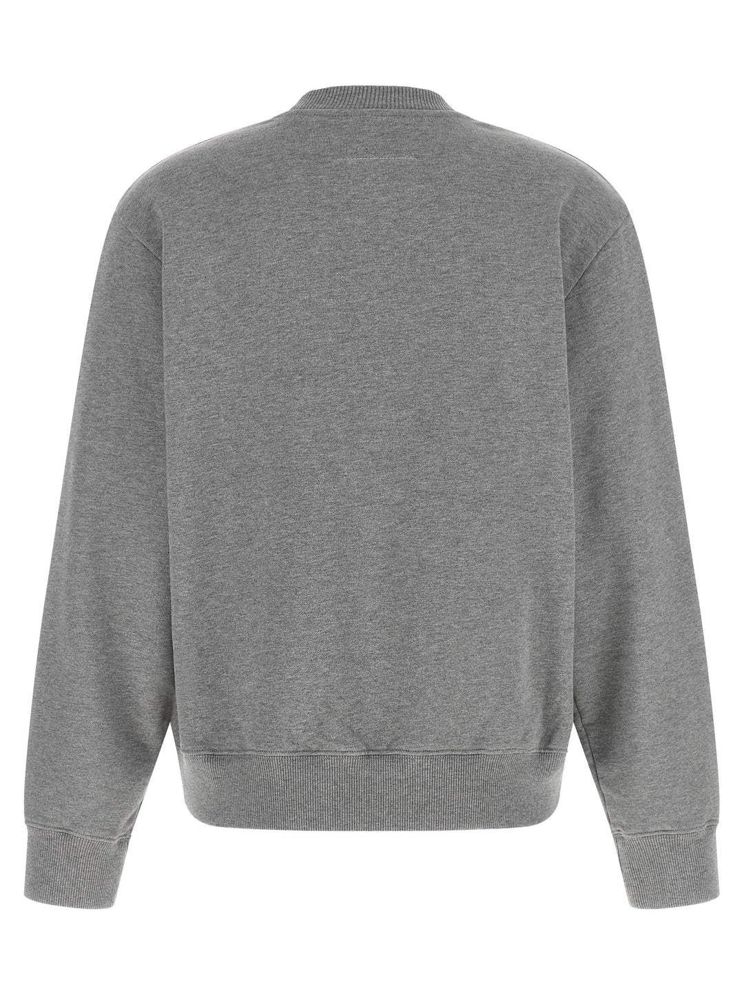 Mm6 Maison Margiela Logo Print Sweatshirt - Gray | 881bfb8b9ffc76a73ea89bda5c5d9ef7a9894bb9