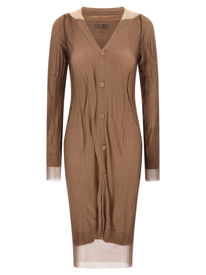 Mm6 Maison Margiela Trapped Dresses - Beige | 6fe8c094970292f079d57d2c3e4ba61e50a444b9