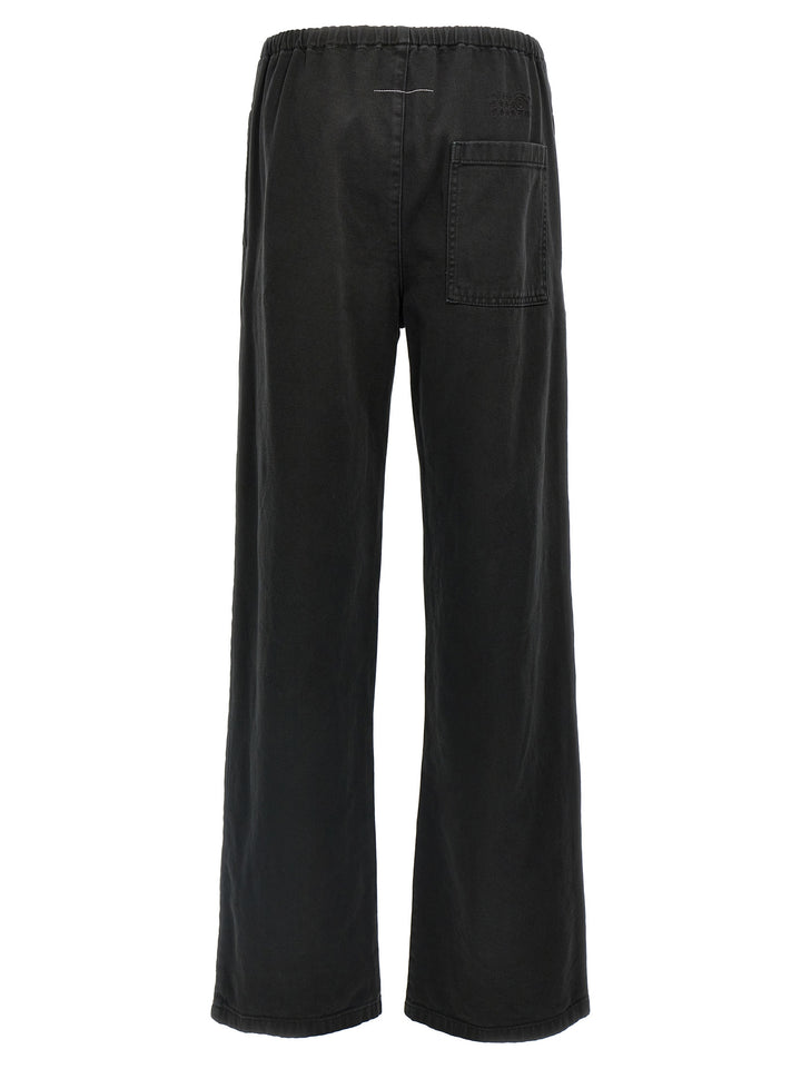 Mm6 Maison Margiela Drawstring Pants - Black | c180dadeac9900d3ffc36012368b928ebdb251e0