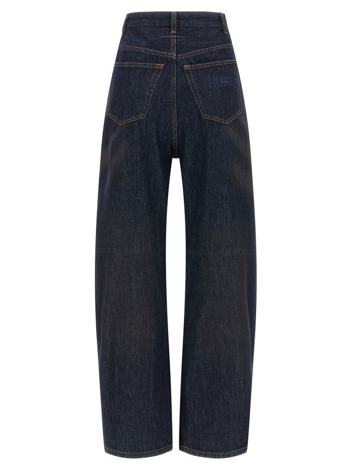 Mm6 Maison Margiela 5-Pocket Jeans - Blue | fde21c9ca35718dfff731be4dc3880179799bb73