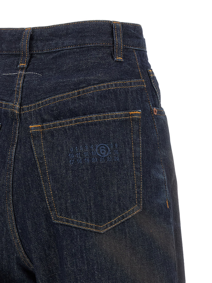 Mm6 Maison Margiela 5-Pocket Jeans - Blue | 5af337ea5ae4a6c968a0cb56c2fab52a994f7e43