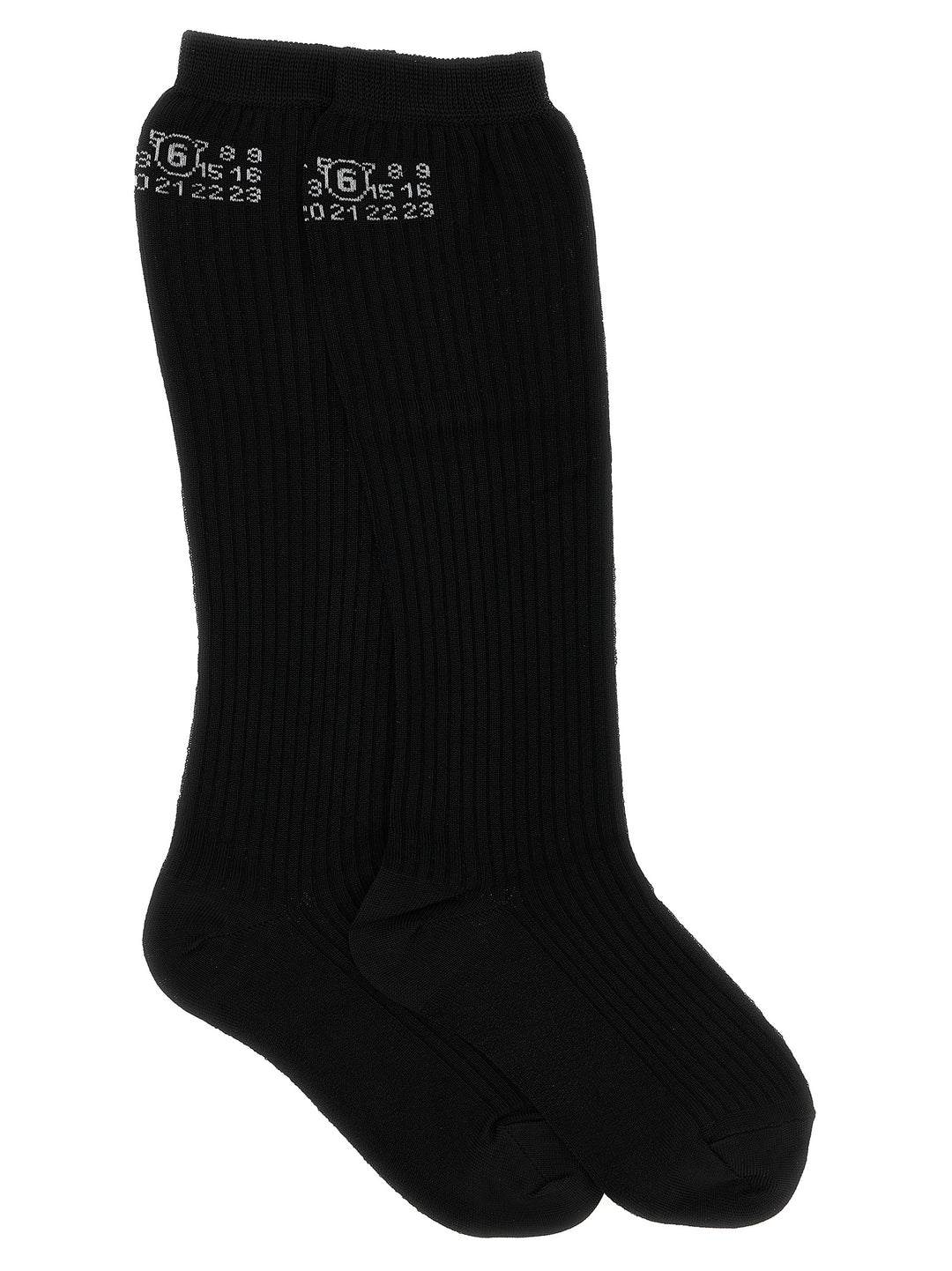 Mm6 Maison Margiela Bootleg Socks - Black | d8e93dd9e2a8509a1f7b15f275735465e23d5da6