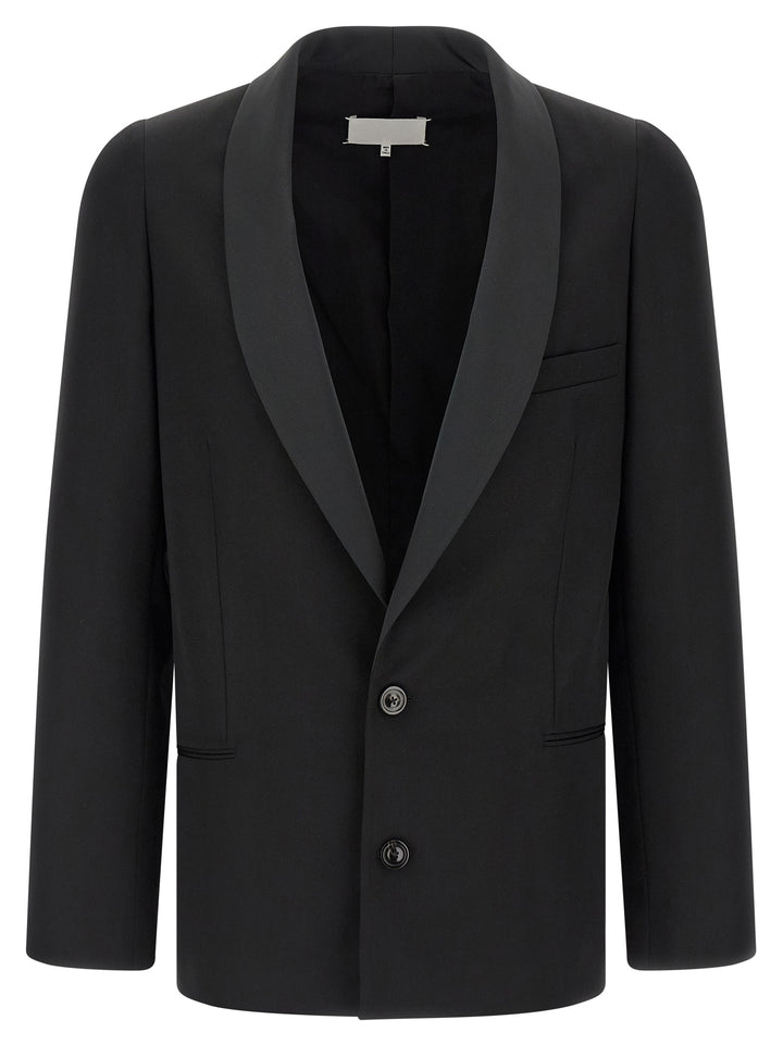 Maison Margiela Four Stitches Blazer - Black | a4d283c03c29764507ca2f2975a418d9b422f116