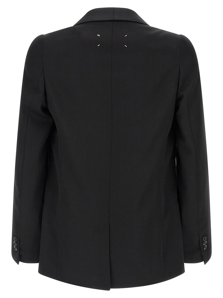Maison Margiela Four Stitches Blazer - Black | 522d79a14c510e8e663f6c9d6e2417528c97ecb0