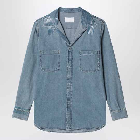 Ice Blue Denim Shirt
