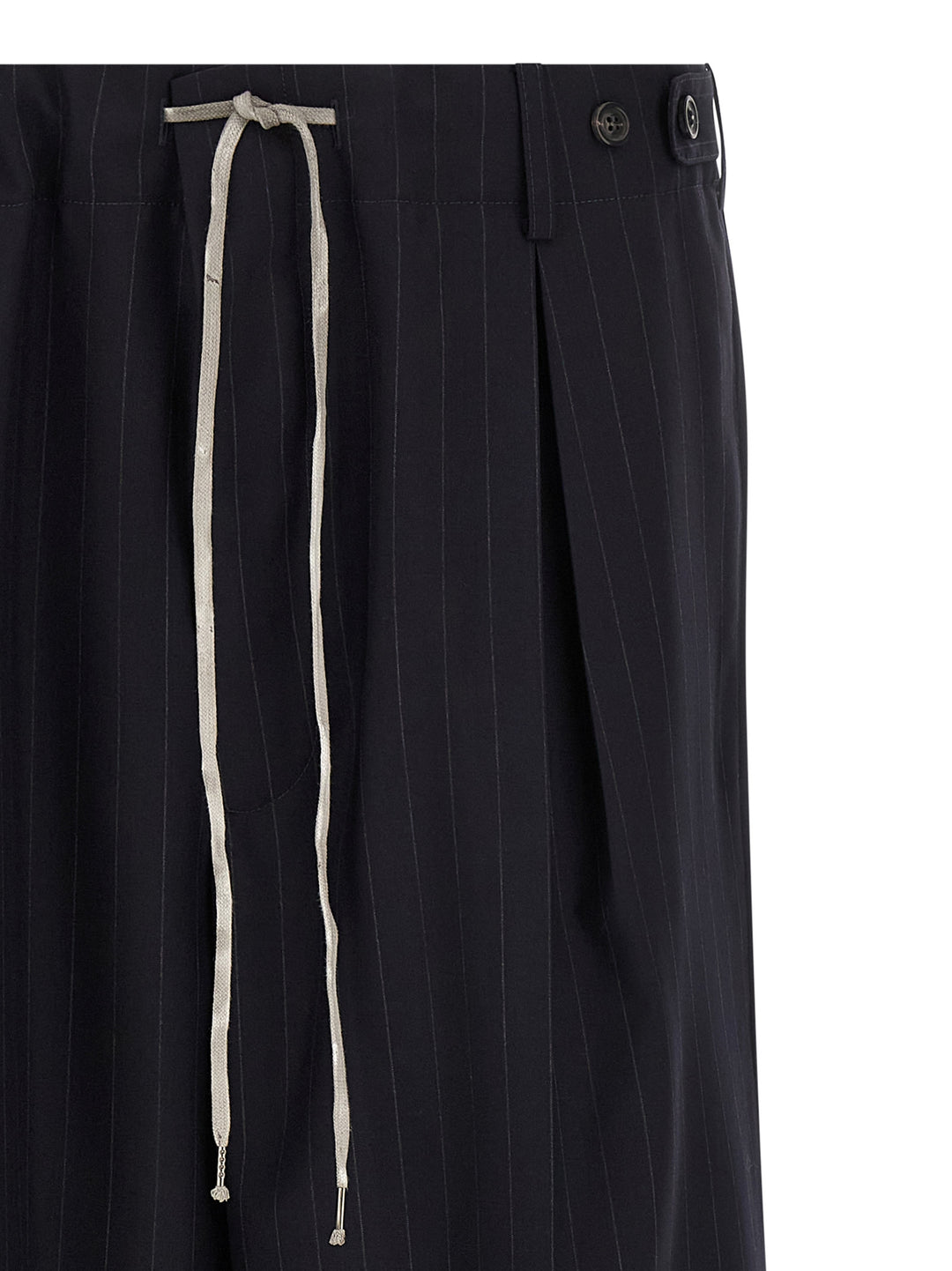 Maison Margiela Pinstripe Pants - Blue | d3b8d4a388a2b7a66904ae918a23e98d72ec844b