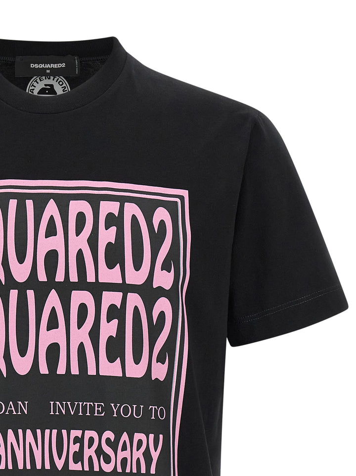 Dsquared2 Dsquared2 Fashion Show T-shirt - Black | d7ec213a60b6d58ee5cfb8202e3ef4c820e25bcf