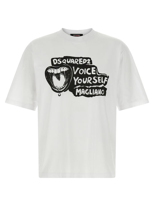Capsule Magliano X Dsquared2 T-Shirt White/Black