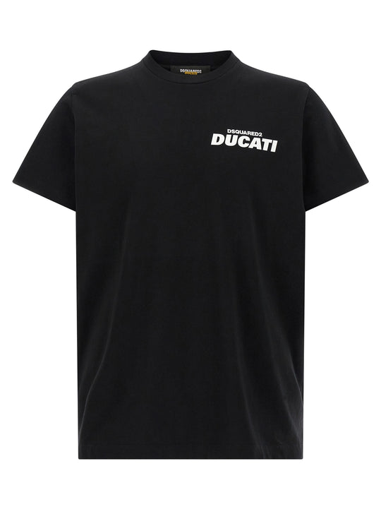 Capsule Dsquared2 X Ducati T-Shirt White/Black