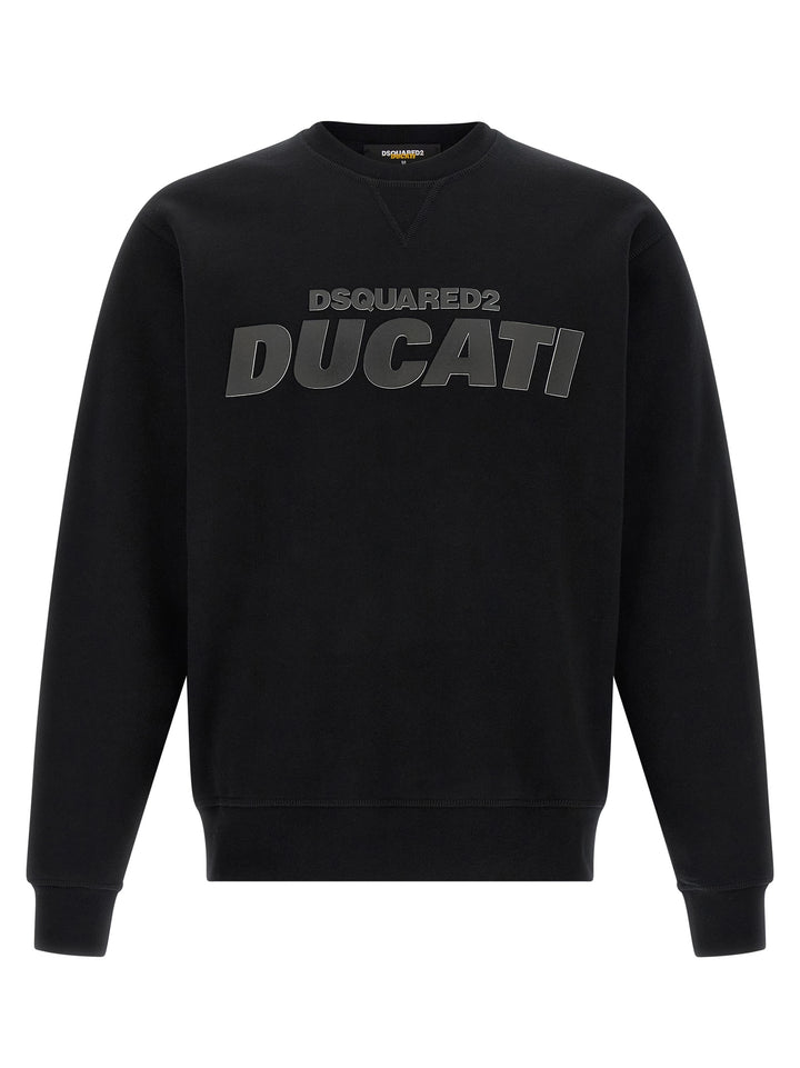 Dsquared2 Dsquared2 X Ducati Capsule Sweatshirt - Black | 49628ca6ec0ee2b0c964a45ba2a8fd35ec1c2686