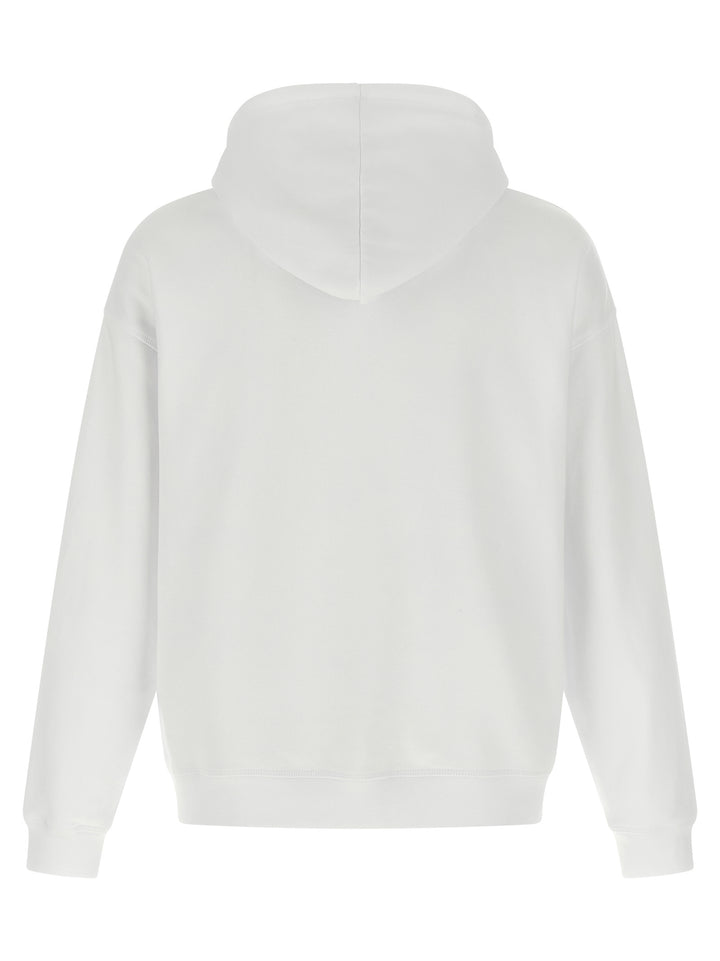 Dsquared2 Magliano X Dsquared2 Capsule Hoodie Sweatshirt - White/Black | dad573603596012387eaa895d6ca194f6d00e899