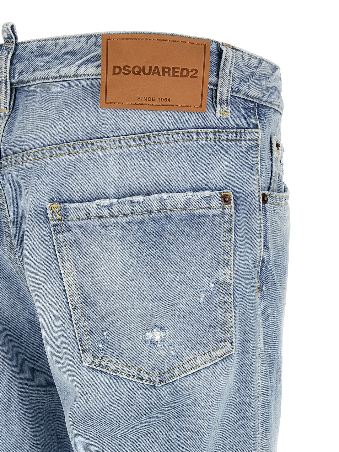 Dsquared2 Teddy Jeans - Light Blue | c68a864555ab32b116b601f6c52cd1658a4ab571