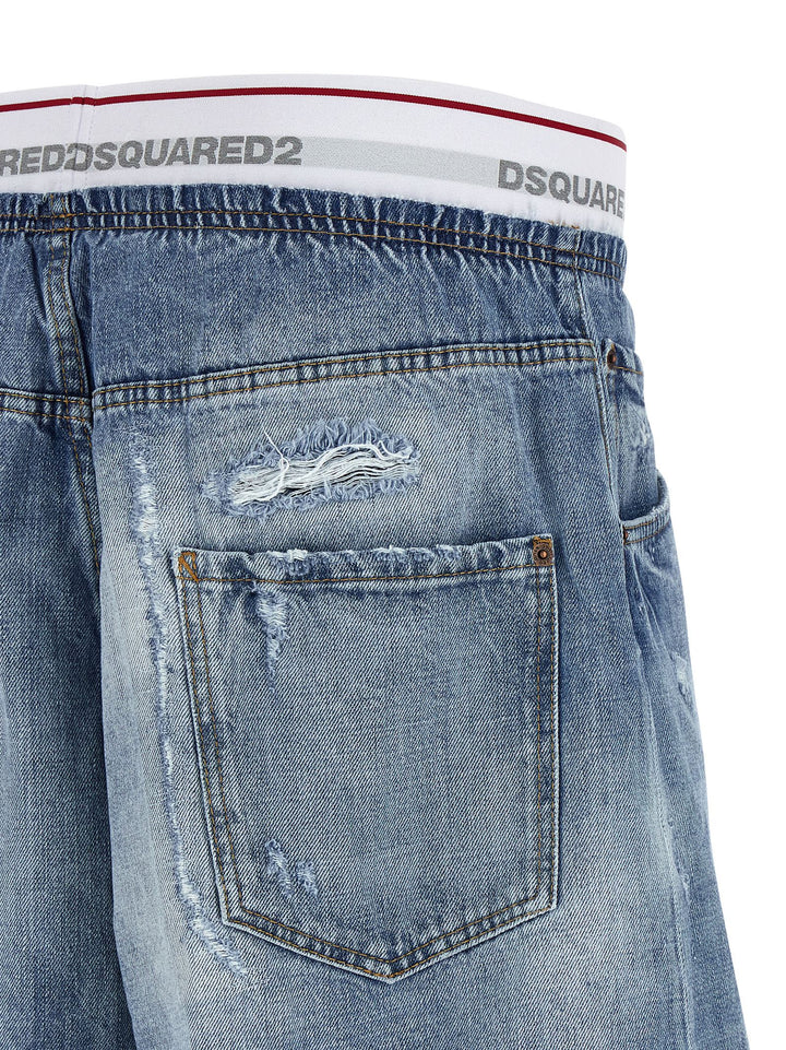 Dsquared2 Surfer Bermuda and Short - Blue | 551faf3a27edd021d12e1155e47f4982c80a8a84
