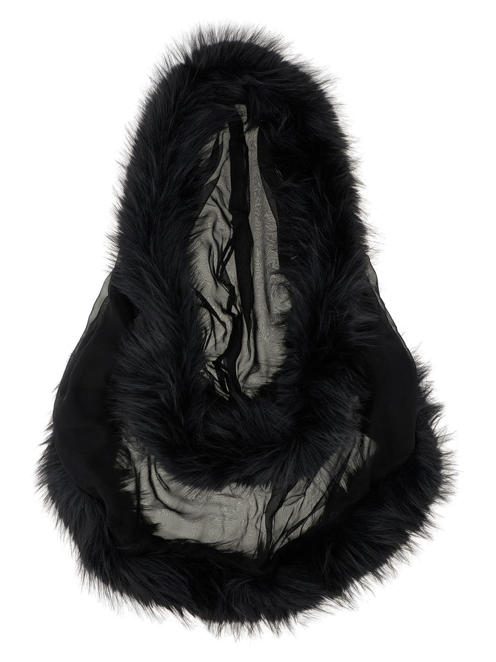 Dsquared2 Hooded Collar Scarves and Foulards - Black | a91cd61cf5496646db8dce822f276f45e670d105