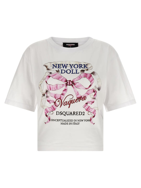 Capsule Vaquera X Dsquared2 T-Shirt White