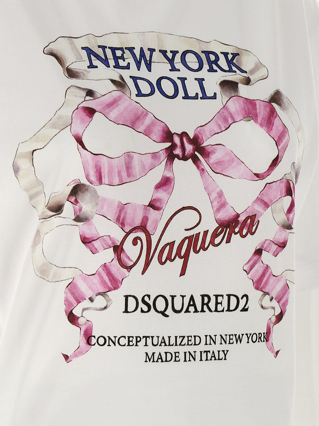 Dsquared2 Capsule Vaquera X Dsquared2 T-shirt - White | c2c2eded4fc4595a237a565ef88c4cddb31f5984