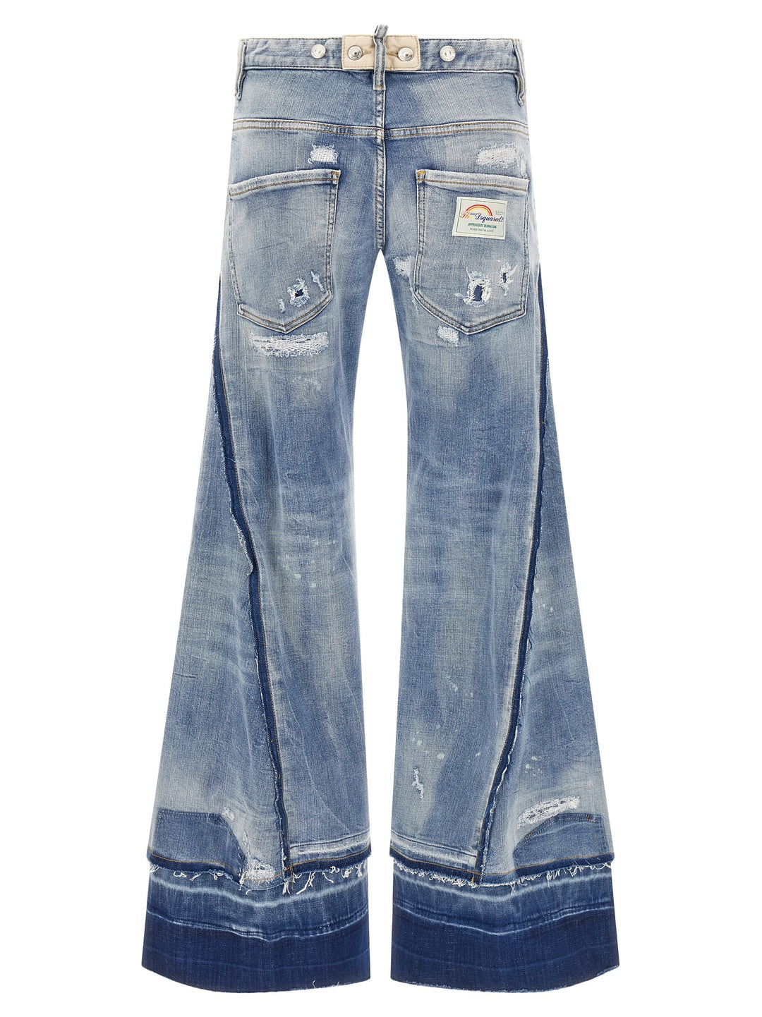 Dsquared2 Mother Jeans - Blue | bc934b534cb593fc0c9cc763b95a84a846765732