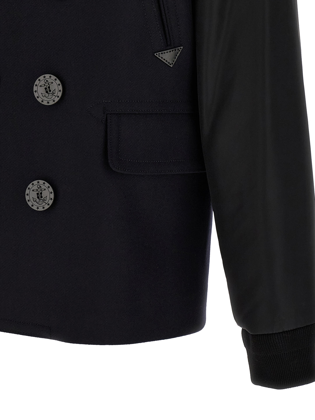 Dsquared2 Hybrid Peacoat Coats and Trench Coats - Blue | 67a71ca3ca4517d6806f004ddddce75ce510b115