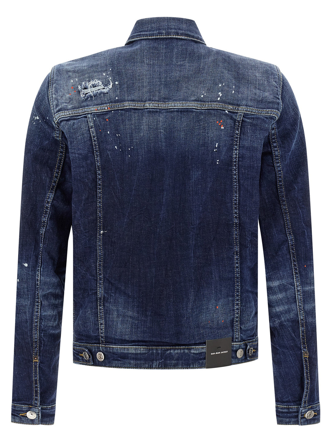 Dsquared2 Dan Jean Puffer Jackets - Blue | 822ee41766860cb431010d598c42e5e19014c30a