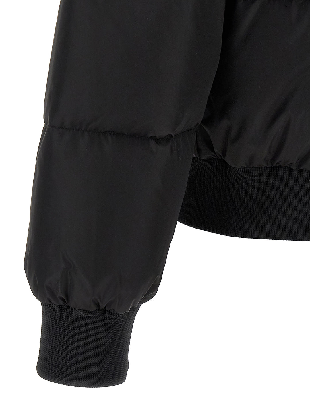 Dsquared2 Padded Bomber Jacket Puffer Jackets - Black | 6ff4a33419c66568f68e71cafab3cfdfcd98df35