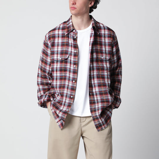 Long-Sleeve Plaid Shirt