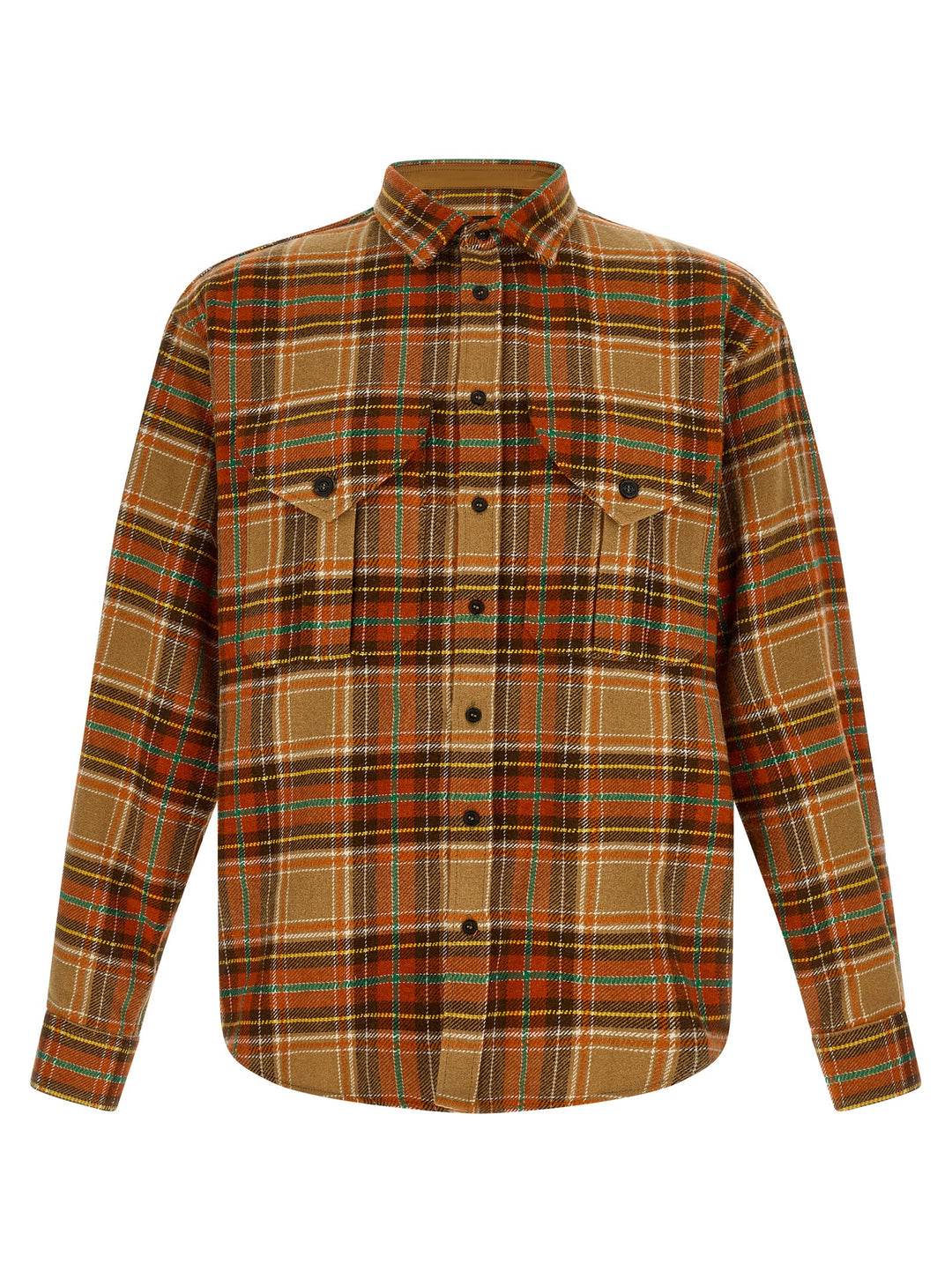 Dsquared2 D2 Cottage Military Shirt and Blouse - Orange | 69737cf08c765f799cdab537fe9d9d7169a6b873