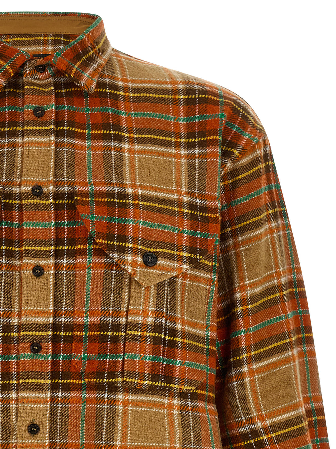 Dsquared2 D2 Cottage Military Shirt and Blouse - Orange | f136c17e75725f95ef21cc577f32eb2a9a53f701