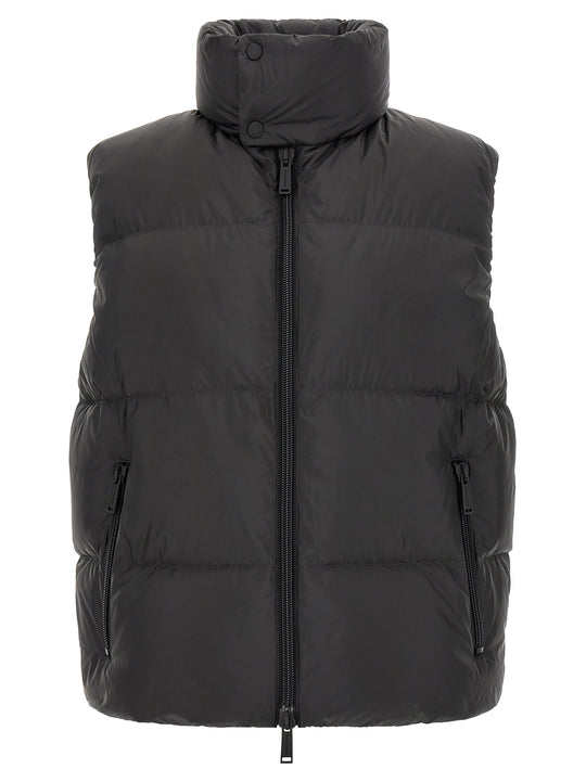 D2 Upside Down Gilet Black