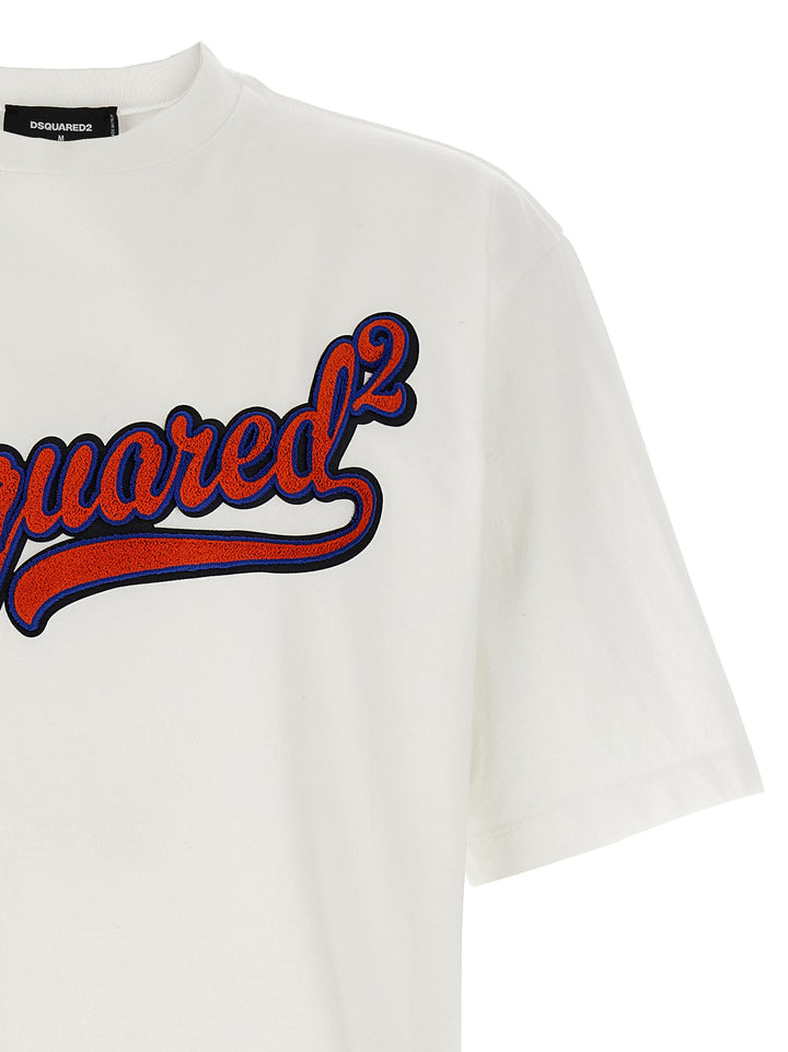 Dsquared2 Sponge Patch T-shirt - White | 825b5f910accad756764301241ca37f39e0d205d