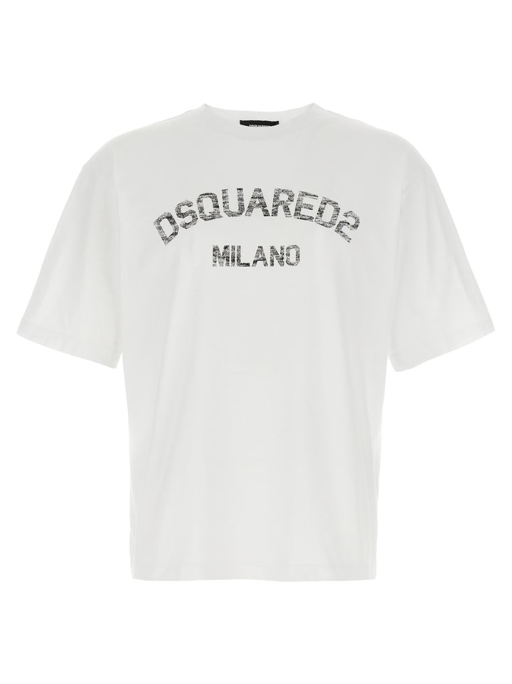 Dsquared2 Loose Fit T-shirt - White | 101b6e70037557e4a41603fdb361818189a82b86