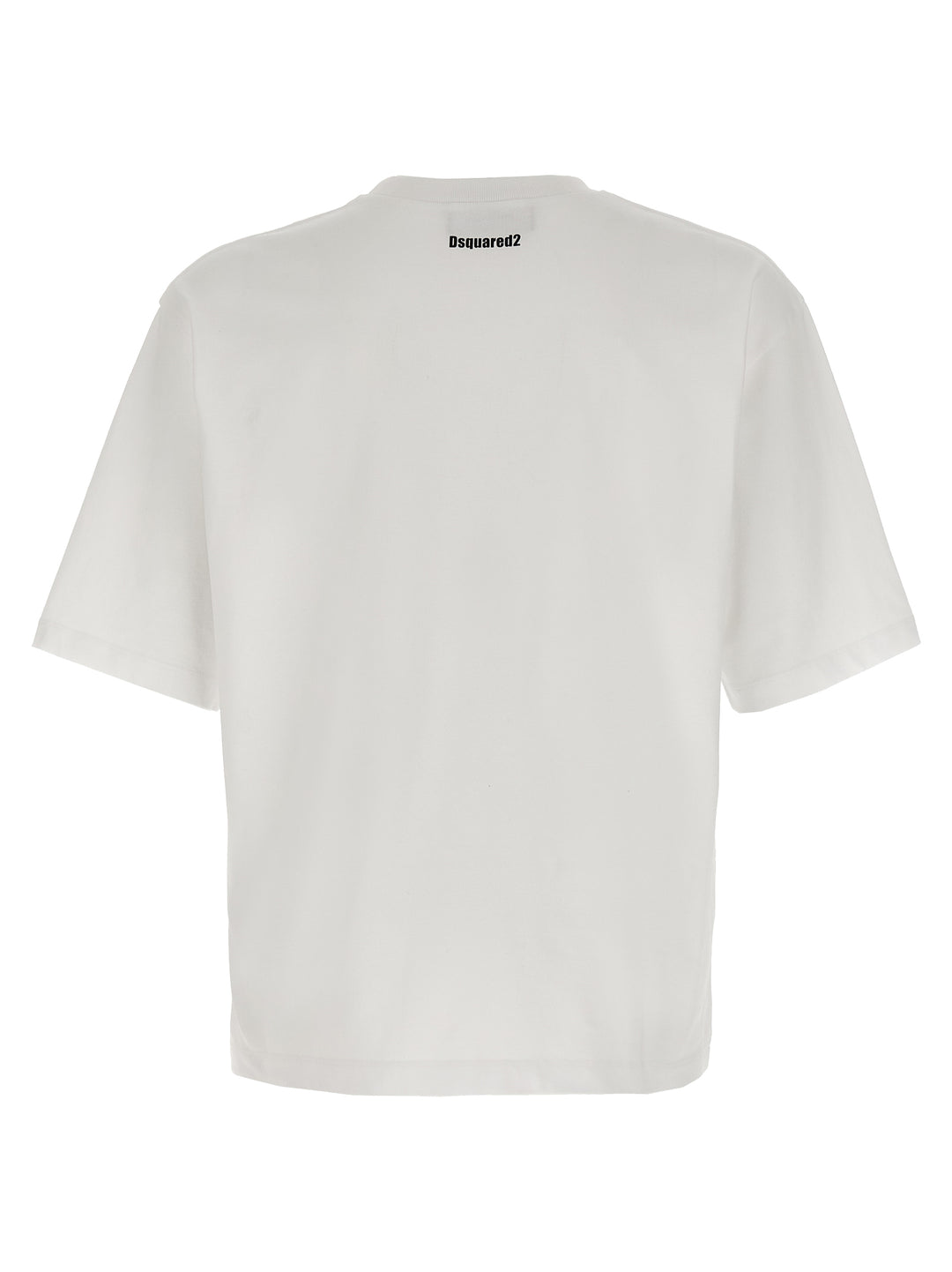 Dsquared2 Printed T-shirt - White/Black | 6b04a90f05c5c8fe3154f26283b118ddfefe5d03