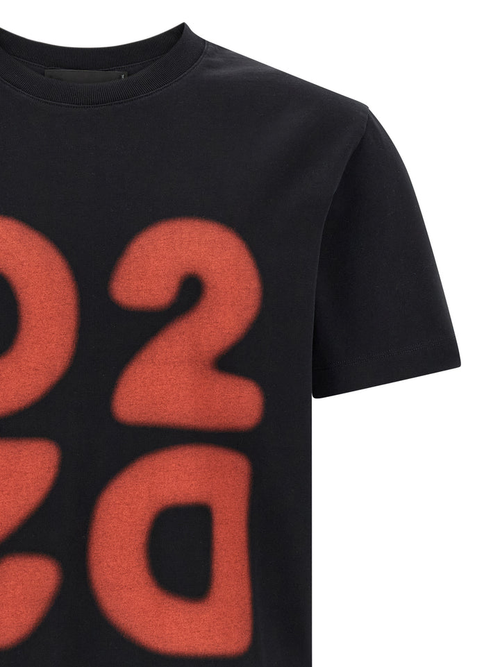 Dsquared2 Printed T-shirt - Black | 915b8195b6495dd06200bea5fd369b4866a1e51d