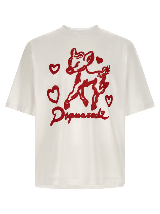 Printed T-Shirt White