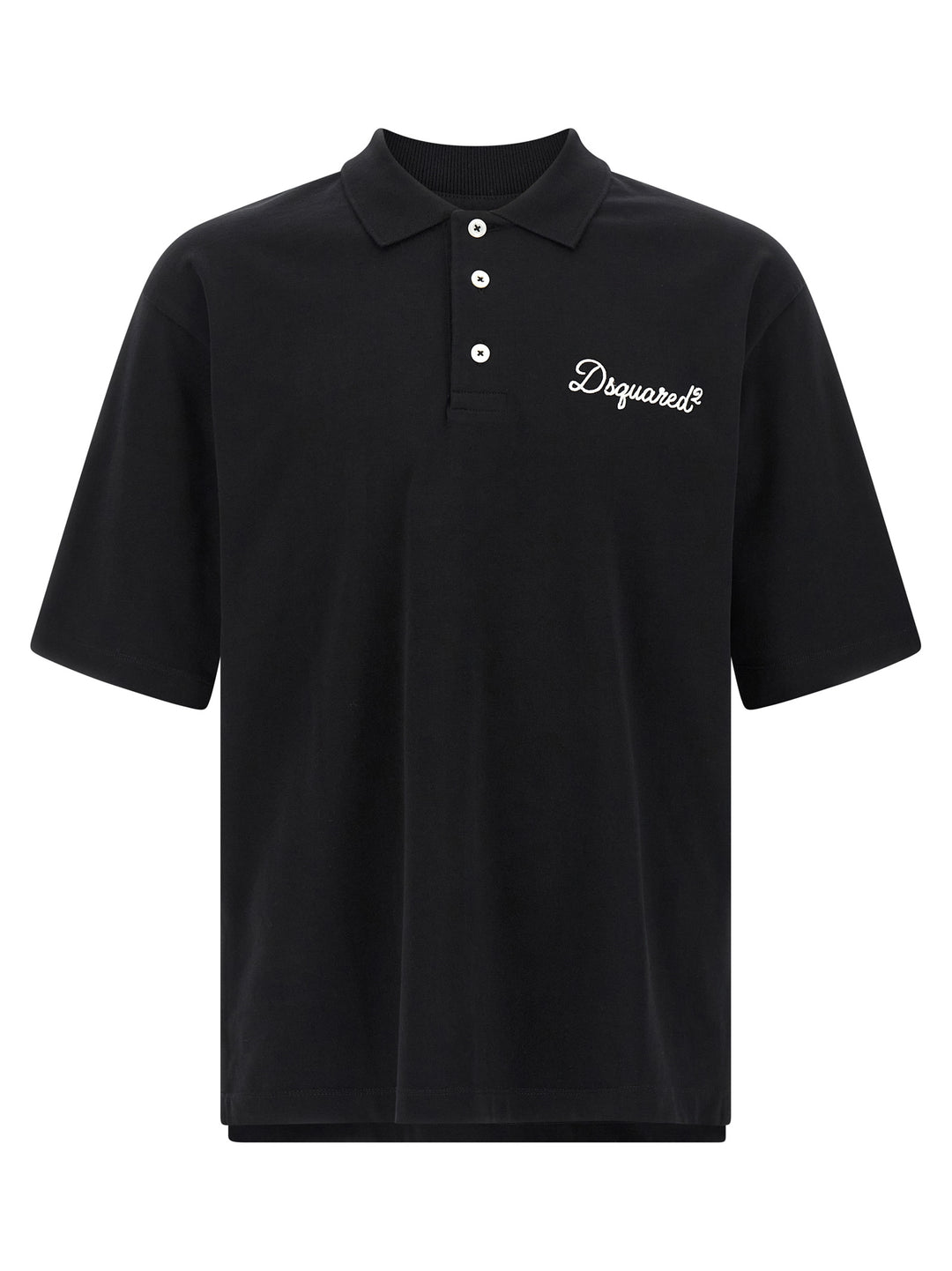 Dsquared2 Dsquared2 Signature Polo - Black | 124584943dad12221c69a1d133fb6aa4c4ddf671