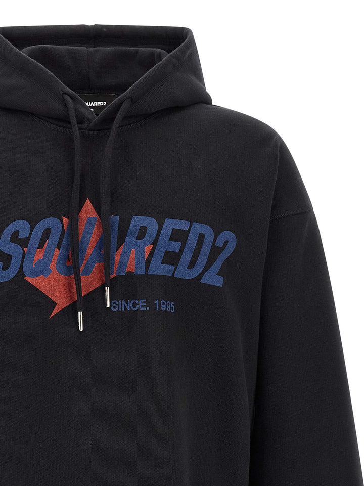 Dsquared2 Dsquared2 Logo Sweatshirt - Black | d6259cf4e4c7e18ce5d3cb38e206f665f7000474
