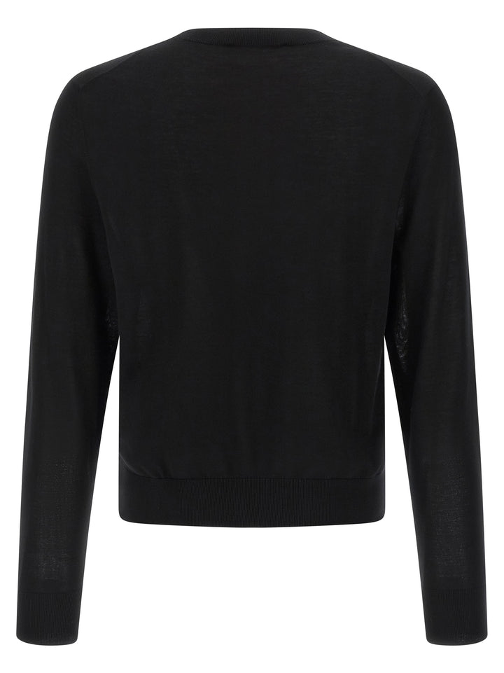 Dsquared2 Wool Sweater Sweaters and Cardigans - Black | 82d0aaf8ed63acdce6f0fea118eca9a0e65a403d