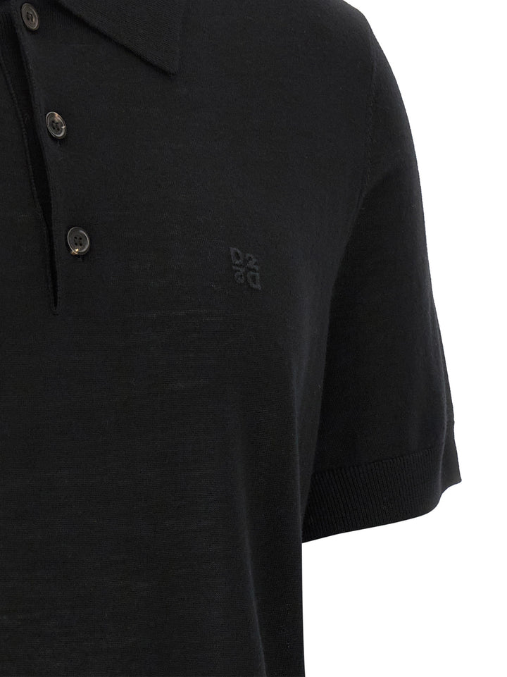 Dsquared2 Wool  Shirt Polo - Black | 0ac2e30f894b9f771d6c1ddca52ca39f9cd4df98
