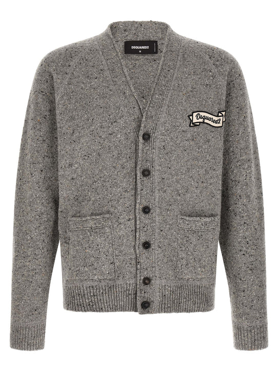 Basic Dsquared2 Sweaters And Cardigans Gray