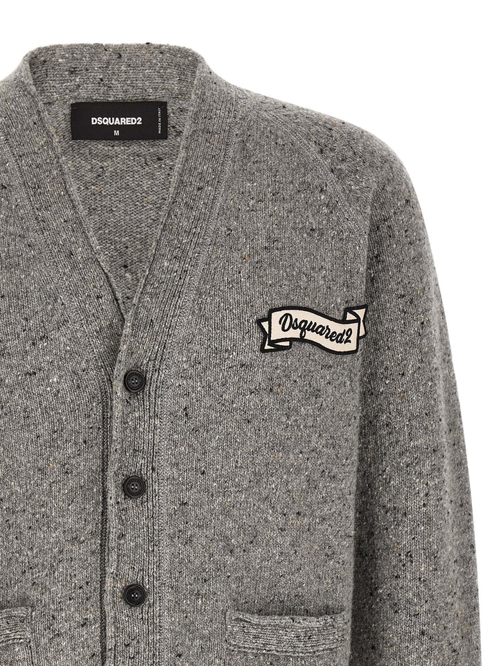Dsquared2 Basic Dsquared2 Sweaters and Cardigans - Gray | 976555015494c519fcd16141ad88bb8453914f50