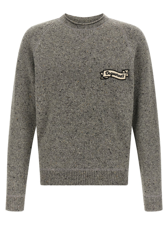Knop Yarn Sweaters And Cardigans Gray