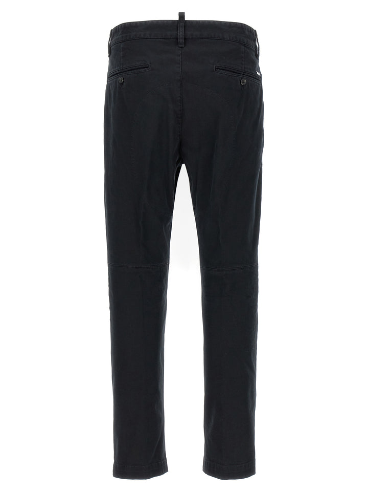 Dsquared2 Sexy Chino Pants - Black | 83c5827e64880c394452a25dfebf42510fe4ed9e