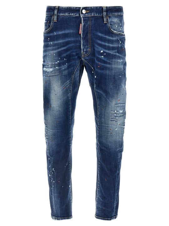 Tidy Biker Jeans Blue