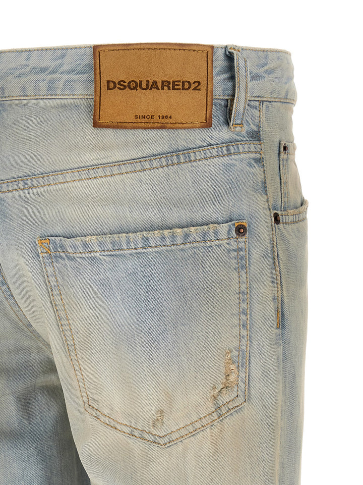 Dsquared2 Teddy Jeans - Light Blue | 812cabdbccea661002a3c50fed41f5029e42b5fd