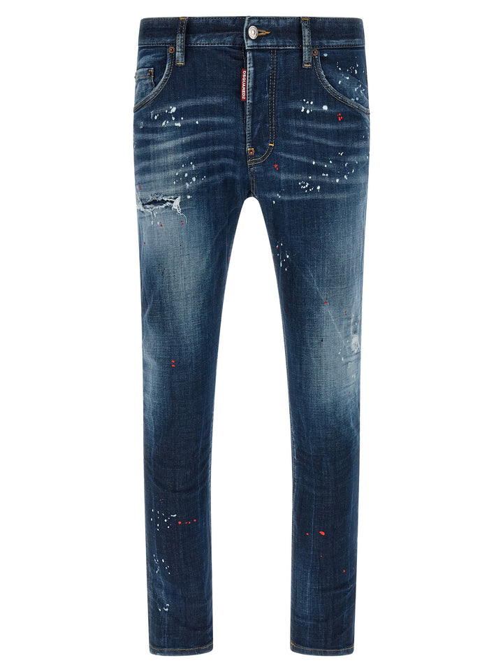 Dsquared2 Skater Jeans - Blue | 400ffe485caf8076cac2b1549826859327453ee7