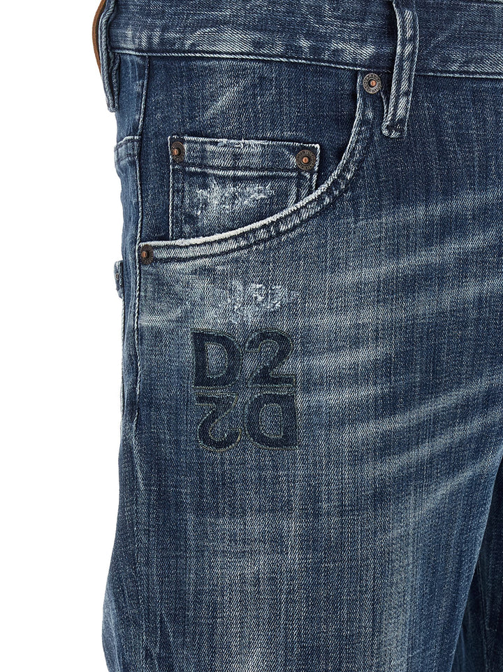 Dsquared2 Skater Jeans - Blue | c9137021aadc63aae4b2bcfdff50eac2ed2085f0