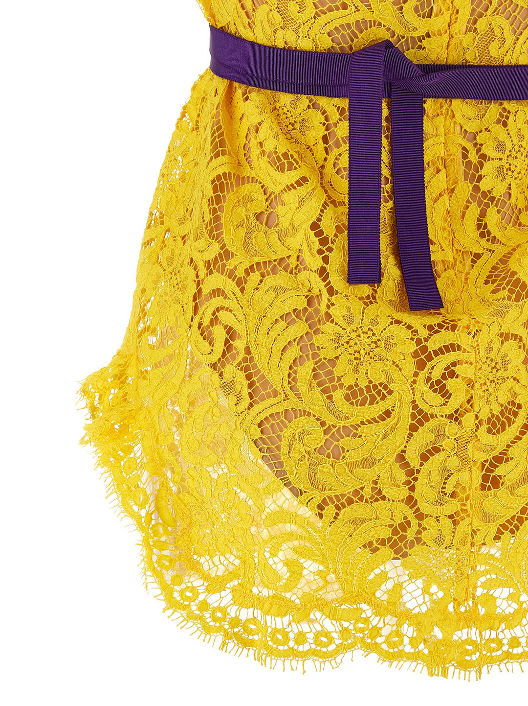 Dsquared2 Sophie Lace Dresses - Yellow | 6233beaeaa2e1b4effd2dabd883788a8be020f33